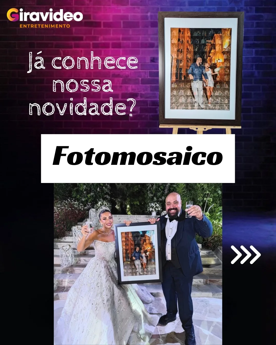 Fotomosaico ou Photowall