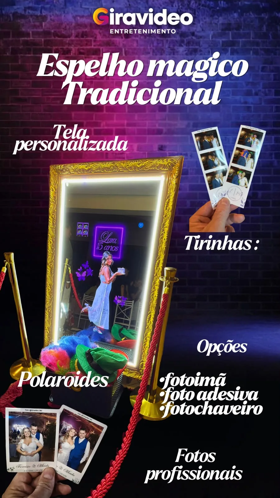 Espelho Mágico Tradicional